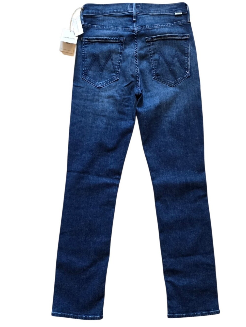 MOTHER Sz 27 NWT The Mid Rise Dazzler Ankle Jeans Nothing Between Us Denim Jeans - Picture 2 of 13